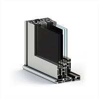 پروفیل درب کشویی دفنی - ترمال بریک کشویی TS168