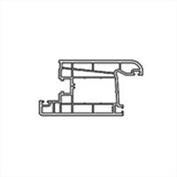 پروفیل لنگه درب داخل بازشو ویستون