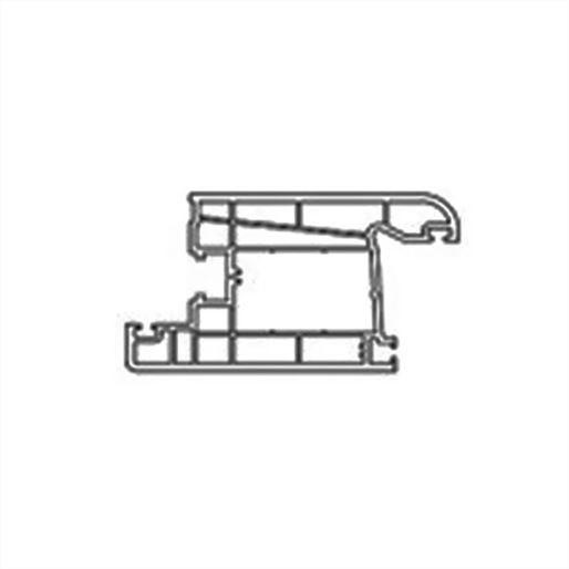 پروفیل لنگه درب داخل بازشو ویستون